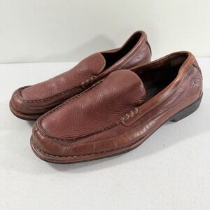 Timberland Smart Comfort Zone Men's Brown Leather Slip On Loafers Size 10.5 M